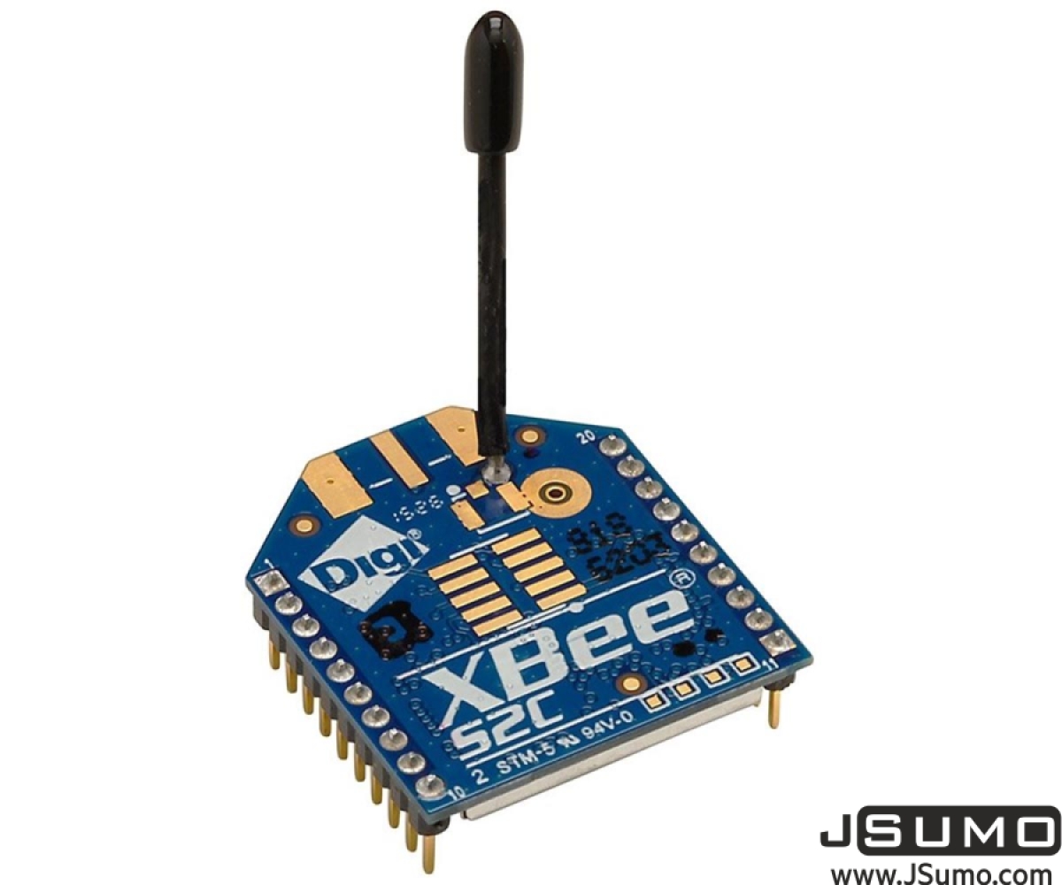 XBee 2 mW Wire Antenna RF Module - S2C XB24CZ7WIT-004