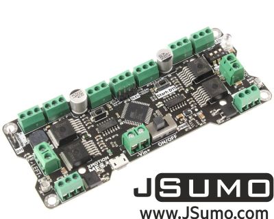 Jsumo - XMotion Mega V2 (30A x 2, All In One Controller with Arduino MCU - BLACK)
