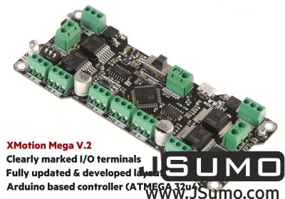 Jsumo - XMotion Mega V2 (30A x 2, All In One Controller - BLACK) (1)